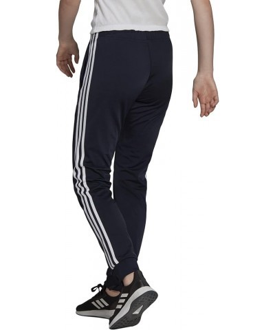 Women's Essentials Warm-up Slim Tapered 3-Stripes Tracksuit Bottoms Legend Ink $26.50 Pants