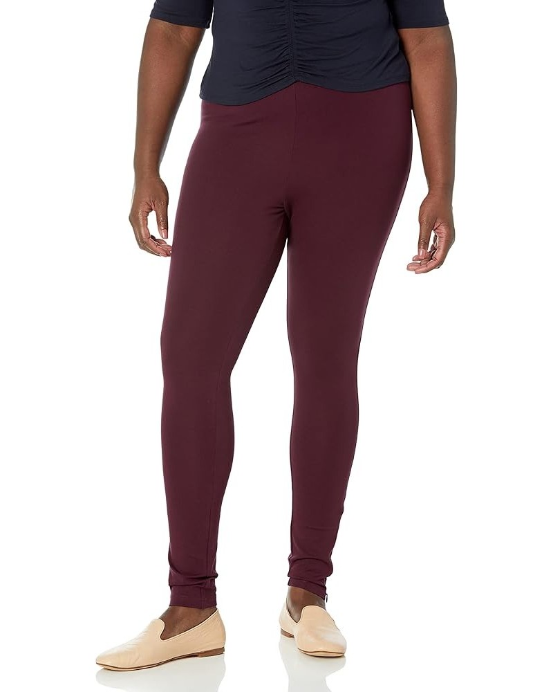 Women's Avenue Plus Size Pant Gabriella Oxblood $9.81 Pants