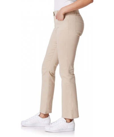 Women's Luscious Curvy Uniform Bootcut Mid-Rise Juniors Pants Hummus $16.35 Pants